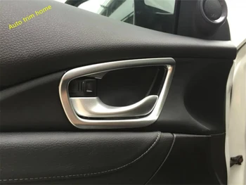 

Lapetus Inner Door Handel Bowl Frame Cover Trim Accessories Matte Interior Refit Kit Fit For Honda Civic 2016 - 2020 ABS
