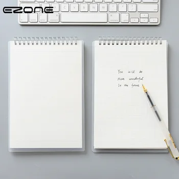 

EZONE A5/B5 Loose Leaf Memo Pad Simple Art Style PP Cover Notebook Line/Grid Inner Pages School Office Stationery Supply