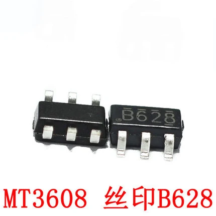 20 шт./лот MT3608 SOT23-6 3608 B628 IC | Электронные компоненты и принадлежности