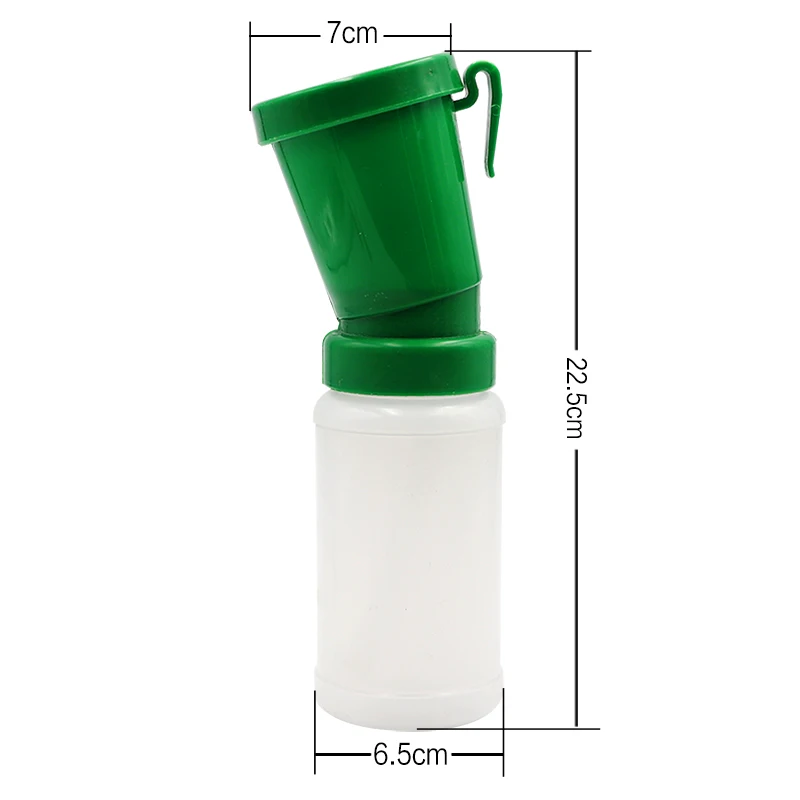 1pcs Livstock Goat Teat Dip Cup Green Non Reflow Nipple Cleaning Disinfection for Cow and Other Livestock Milking