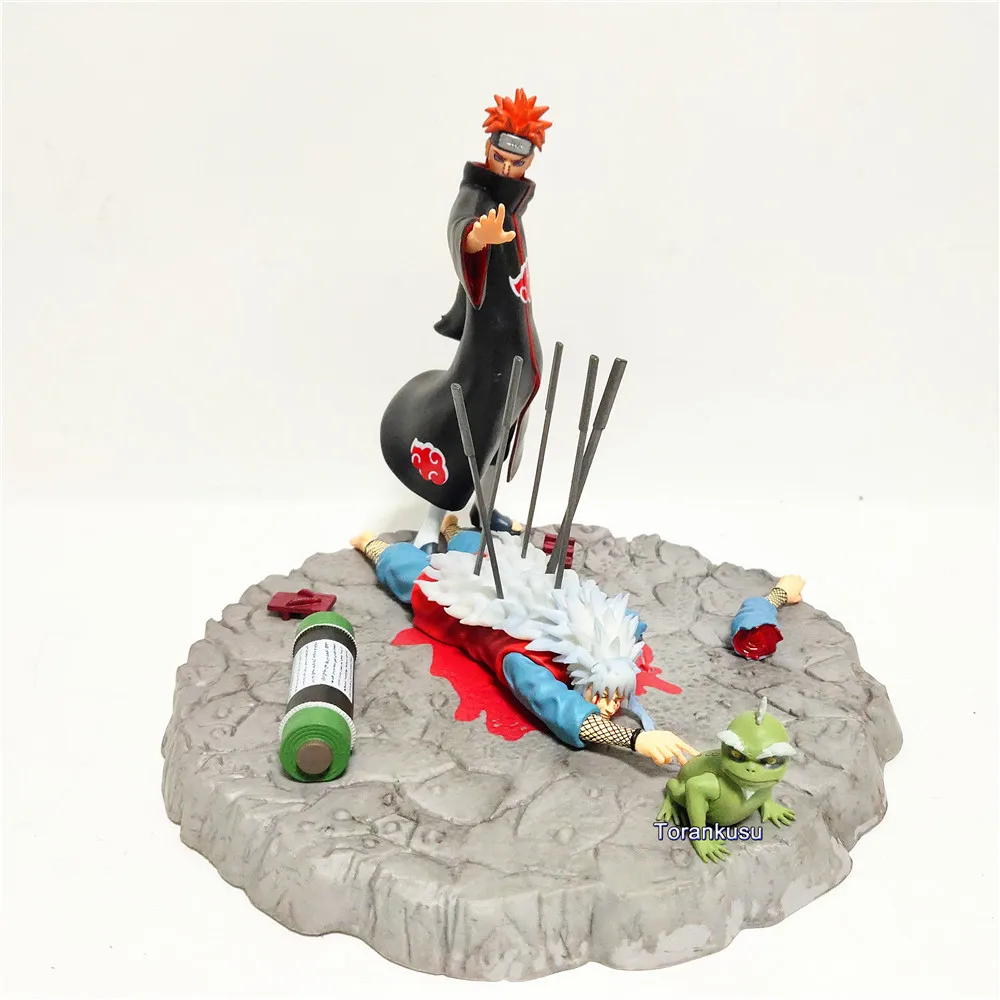 Аниме фигурки Наруто шипудэн обезболивающая Джирайя мертвая статуя ПВХ игрушки