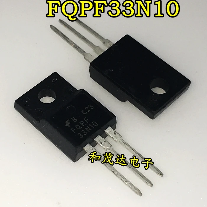 5 шт./FQPF33N10 33N10 100V 18A TO-220F TO220F