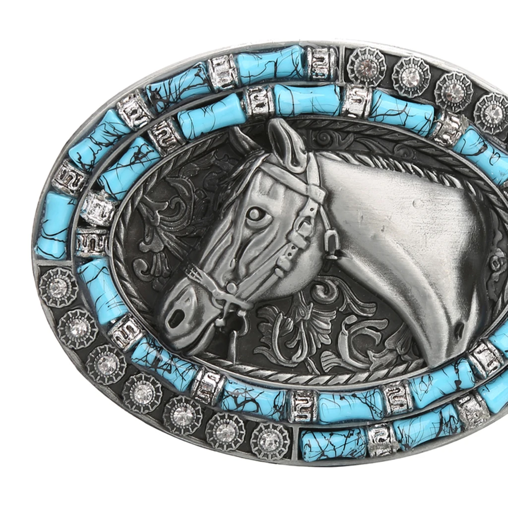 Hip Hop Jeans Strap Buckle Engraved Belt Buckle Western Cowboy Motorcyclist Cool man women Belt Buckle
