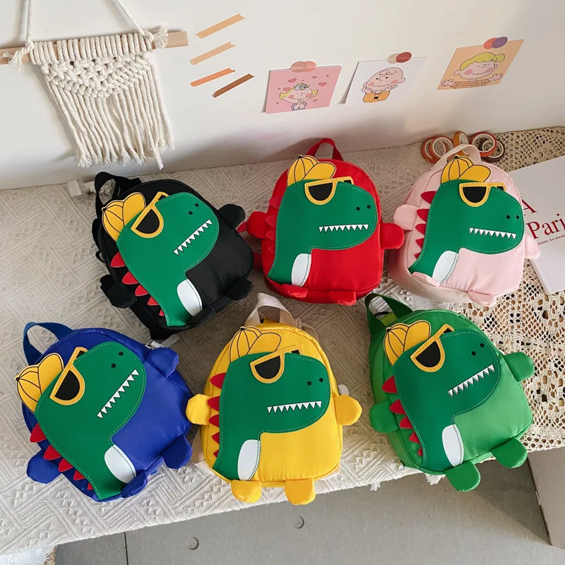 School-Bags Dinosaur Cartoon Mochila Kindergarten Girls for Boys And Infantil Cute 3-5-Years-Old