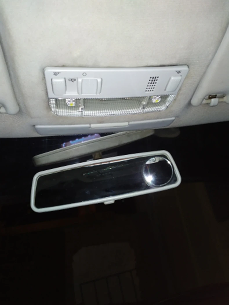 PMFC автомобильный светильник для чтения интерьера VW Passat B5 Golf 4 Bora Polo Caddy Touran Octavia Fabia 4300K белый