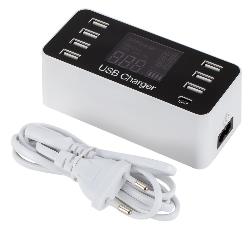 

phone charger 7 usb cellphone charger type-c port Quick USB Mobile Phone Charger for Samsung Huawei Adapter EU/US Plug