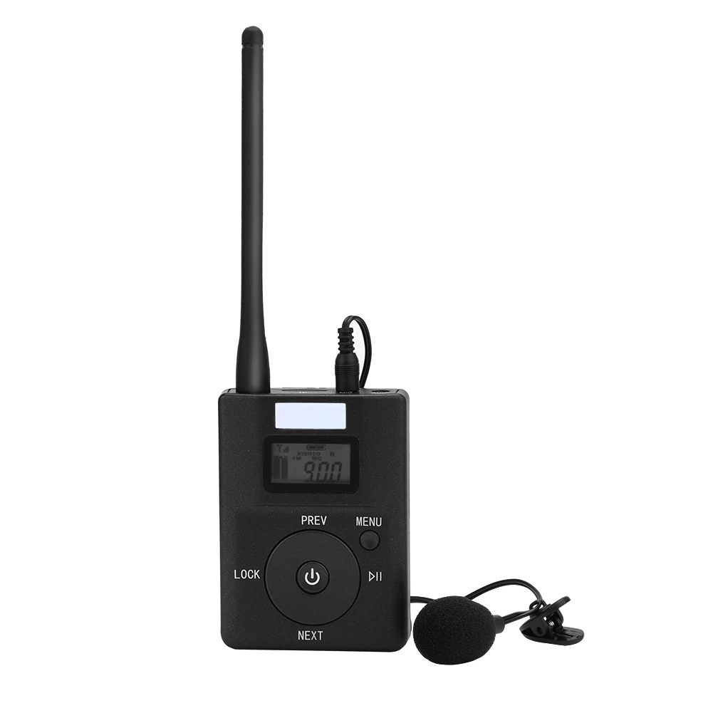 Портативный 3 5 мм маломощный беспроводной FM-передатчик стерео радио трансляция