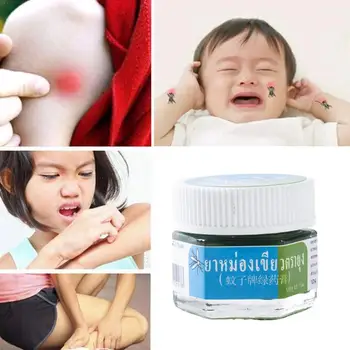 

Thailand Grass Paste Wormwood Paste Anti-Mosquito Oil Itch Sickness Wind Cooling Repellent Cream Motion And Relieving Unive C3K1