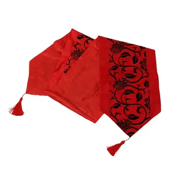 

New Fashion Accessories Flower Tablecloth Table Runner Tables Cloth Wedding Kitchen Utensils Christmas Xmas Home Decor Party Sup