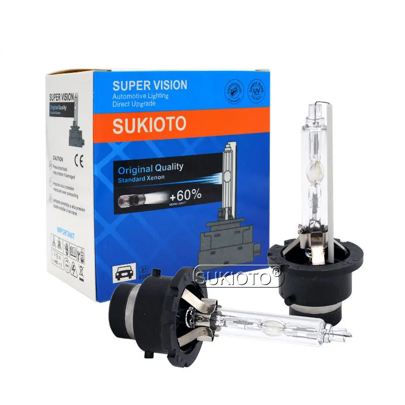 SUKIOTO Original Car Light Xenon D2S D4S HID Headlight Kit 35W 55W D2R D4R Xenon Lamp Bulb With D2 D4 HID Ballast 85967-45010 (4)