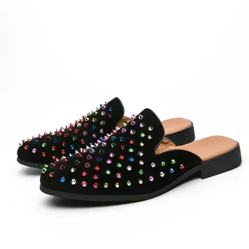 

Gorgeous Fashion Men Shoes Leather Loafers Light Comfortable Driving Zapatos Breathable Big Size Slippers Summer Hot Sale Trendy