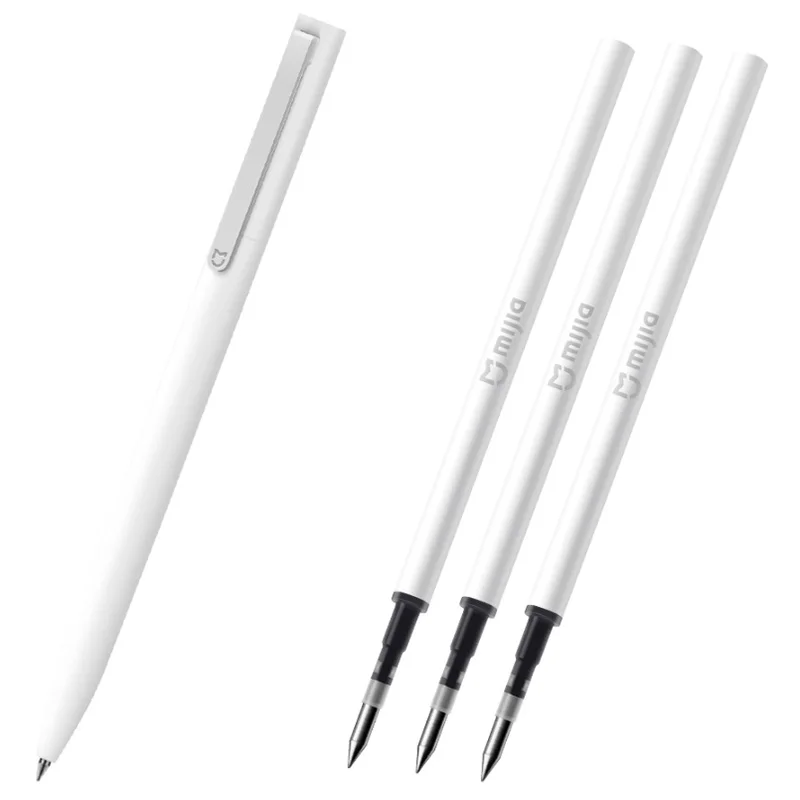 

Xiaomi Sign Pen Gel Pen 0.5Mm Black Ink Refill Rolling Roller Ball Mi 9.5Mm Preme Smooth Signing Ballpoint Pens Caneta Kalem