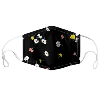 

5PCs For Adults Masque Reusable Facial Mask Breathable Face Shield Washable Mouth Mask Mouth Mask Cloth mondmasker