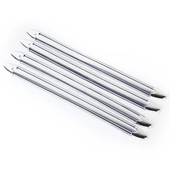 

4 Pcs Silver car Car Bumper Guard Protectors 40cm