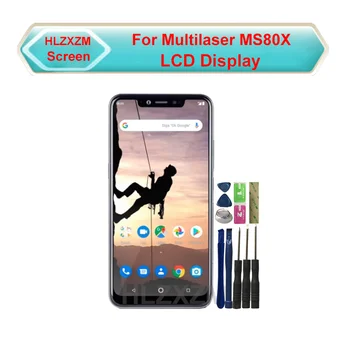 

For Multilaser MS80X LCD Display With Touch Screen Digitizer Assembly Replacement