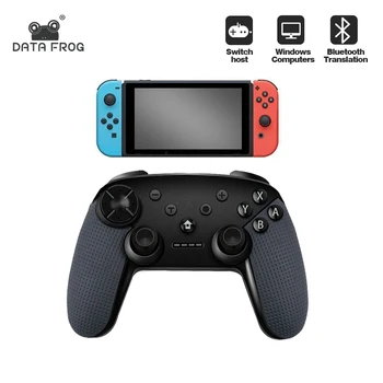 

Data Frog Wireless Bluetooth Gamepad For Nintend Switch Controller Switch Wireless Vibration Screen Bluetooth Game Joystick