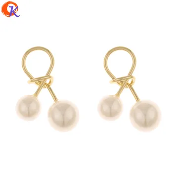 

Cordial Design 50Pcs 19*27MM Jewelry Accessories/DIY/Charms/Imitation Pearl/Tie Knot Shape/Hand Made/Pendant/Earring Findings
