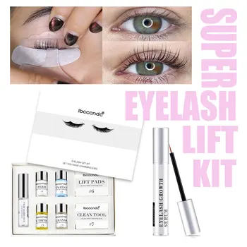 

Super Eyelash Lift Kit Lash Perming Lifting Tools + Norishing Eyelash Growth Liquid Curl Lengthen Thicken Eye Lash Care Set