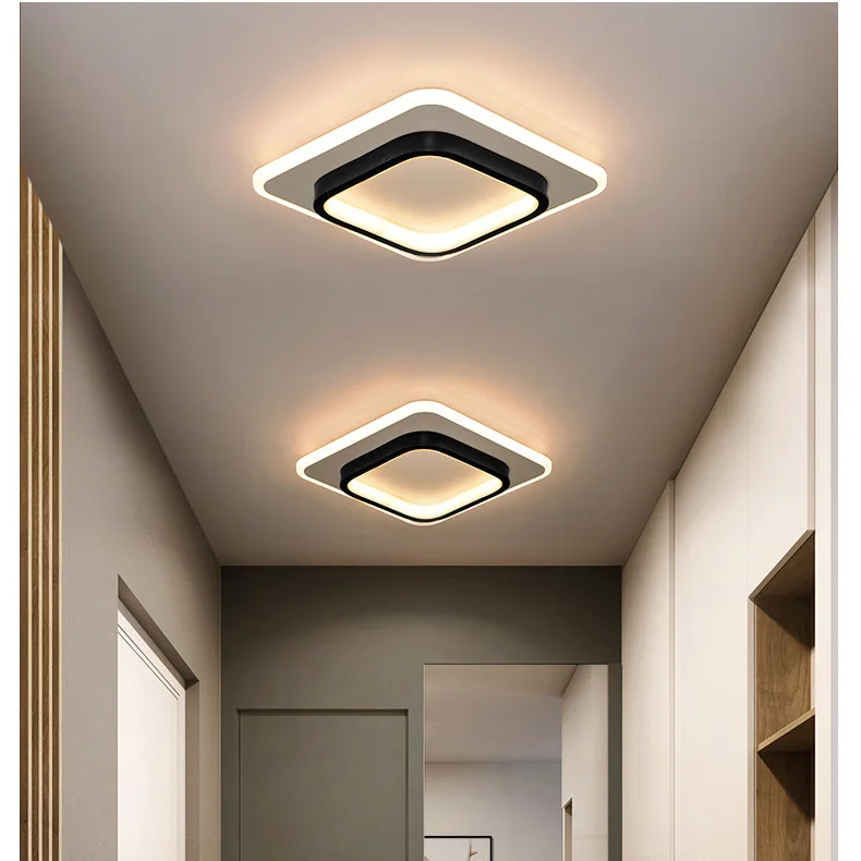 lican luces de techo led modernas para dormitorio mesita de noche pasillo balcon entrada lampara de techo para el hogar