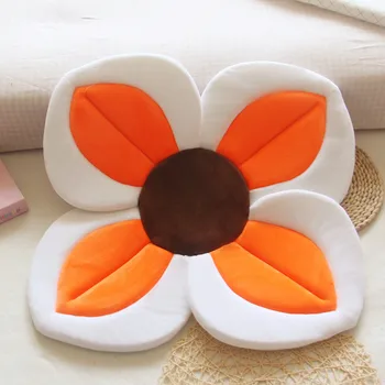 

Anti-slip Flower Cushion Bath Mat in Bathtub Water Safety Soft Wash For Baby Kids Bathroom Lotus Plush Toys Gift Mom Children