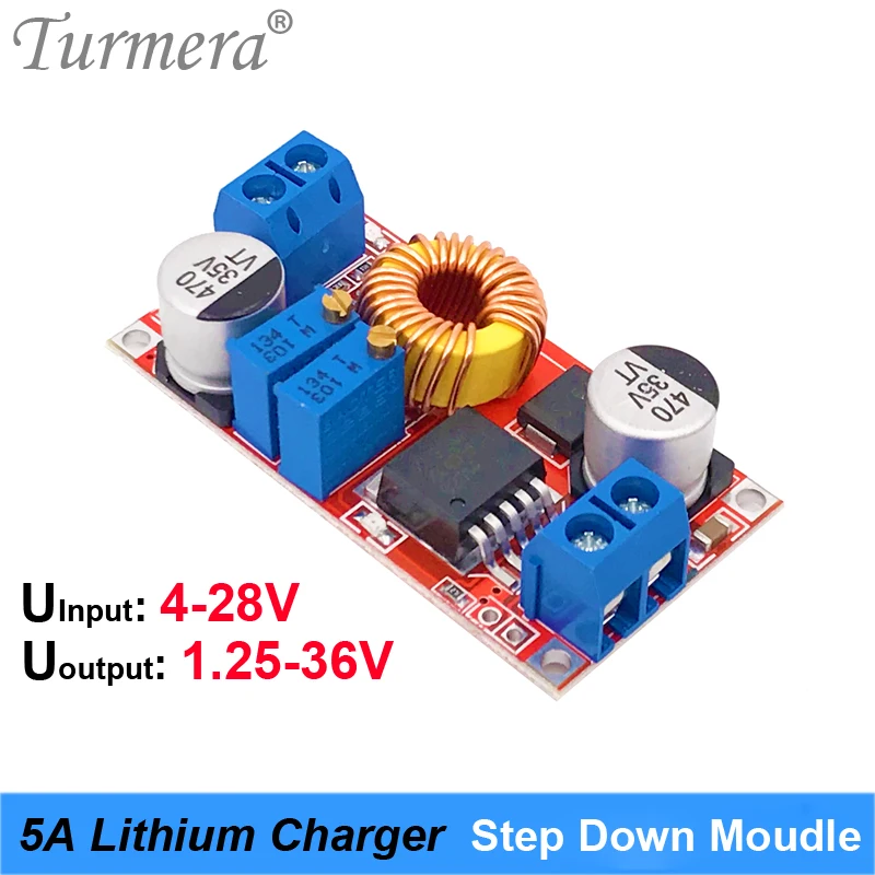 

XL4015 5A DC to DC CC CV Lithium Battery Step down Charging Board Led Power Converter Lithium Charger Step Down Module Turmera