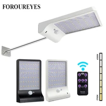 48 светодиодов PIR датчик движения солнечный уличный свет 3 режима затемнения открытый Солнечный свет настенный светильник водонепроницаемый дворовый путь для дома Garde