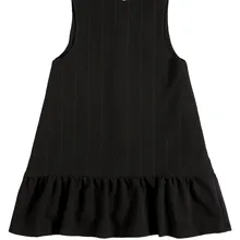 Сарафан школьный для девочки Viva Baby D1514-1 черный