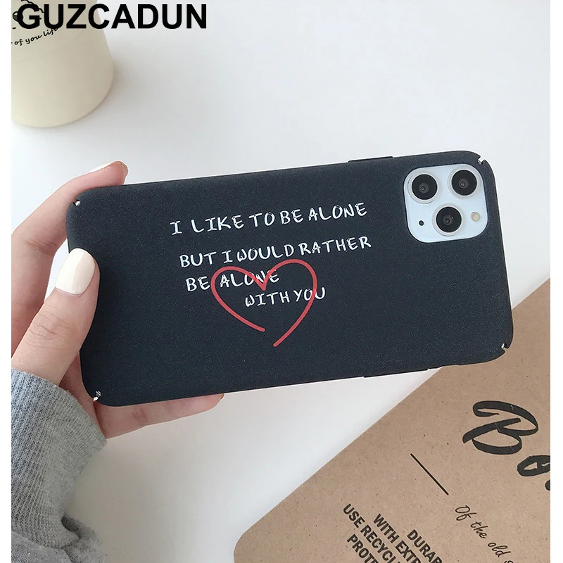 Матовые матовые жесткие чехлы для телефонов из поликарбоната Iphone 11 Xr Xs Max 8 7 Plus X Pro