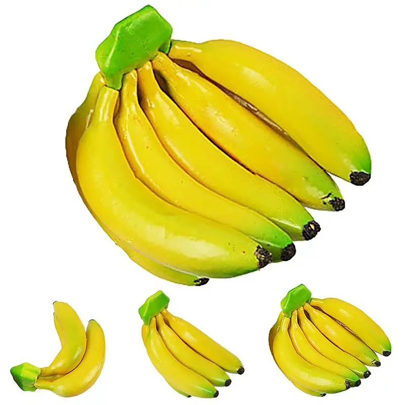 Creative Artificial Banana Realistic Foam Artificial Fruit Fake Fruit