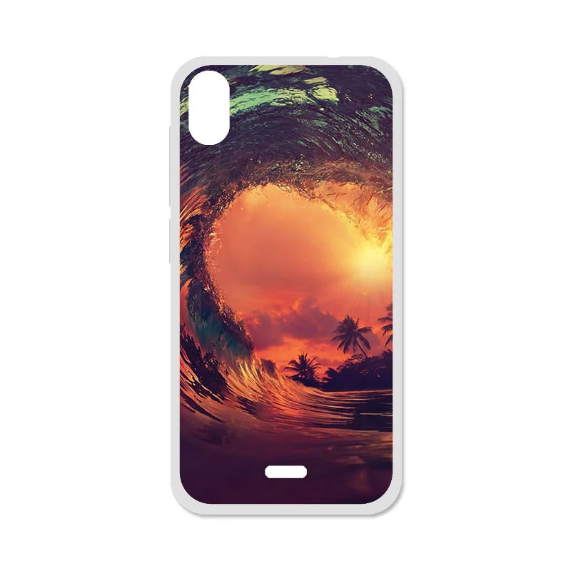 J071 Чехлы для телефонов Wiko Y50 5,0 дюймов, мягкие чехлы для мобильных телефонов из ТПУ с мультяшным принтом, чехол для Wiko Y50 5,", Чехол-бампер - Цвет: J071