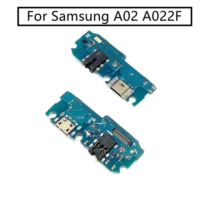 Для Samsung Galaxy A02 A022F USB зарядный порт док-разъем Печатная плата гибкий кабель +