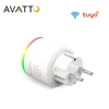 AVATTO 16A EU RGB wifi Smart Plug with Power Monitor, wifi wireless Smart Socket Outlet with Google Home Alexa Voice Control ► Photo 1/6