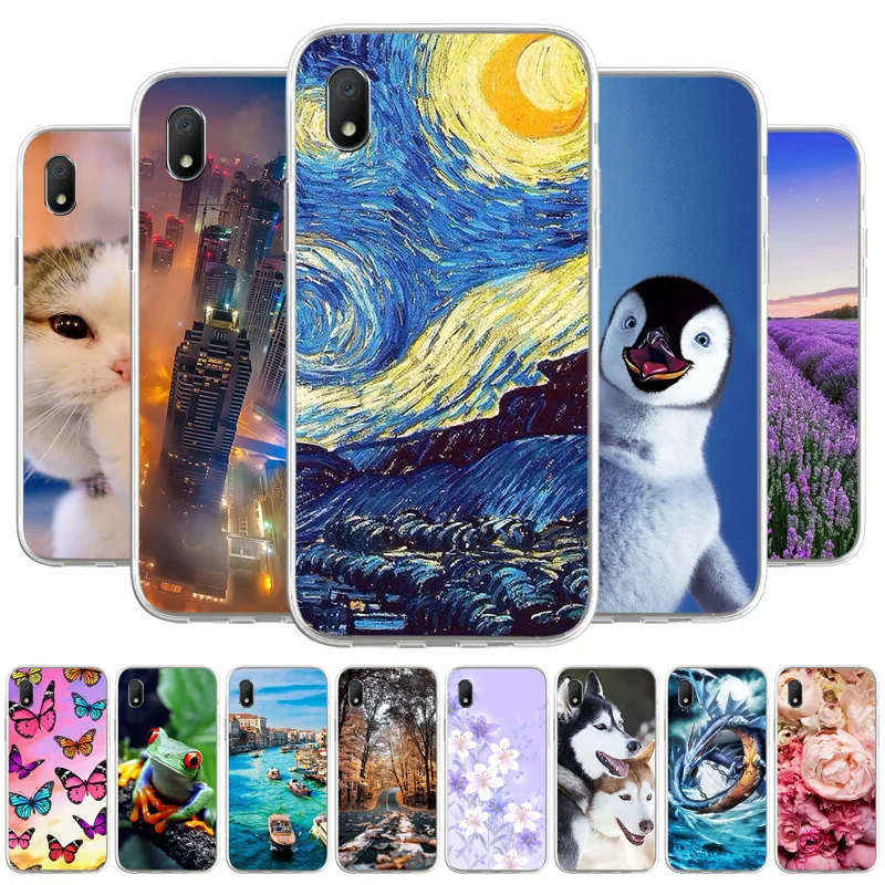 Чехол для Alcatel 1A 1B 2020 силиконовый мягкий бампер из ТПУ 1X 2019 чехол телефона