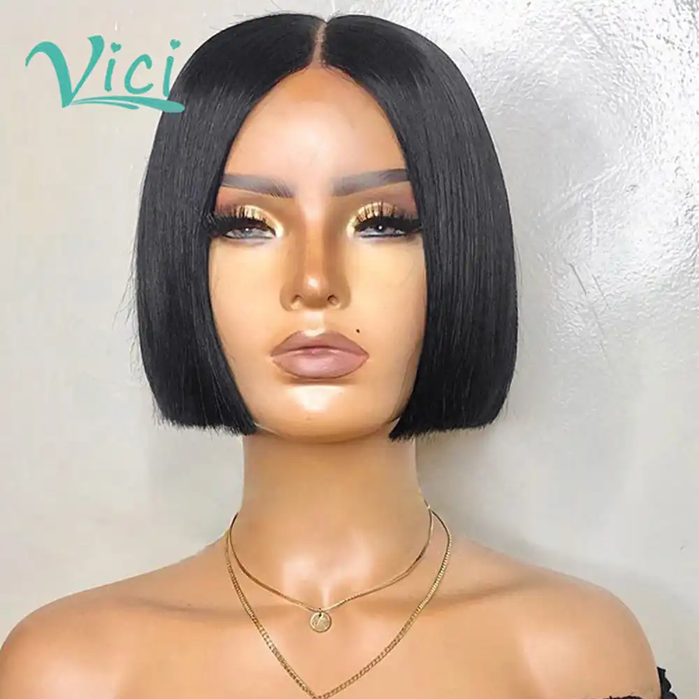 blunt cut bob wig