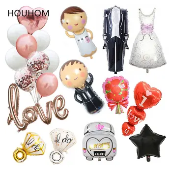 

Wedding Decoration Balloon Bridal Bride To Be Balloon Mr Mrs Wedding Decor Birthday Hen Party Favors Bachelorette Party Supplies