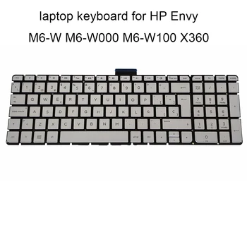 

Replacement keyboard for HP Envy M6 W W000 W100 X360 silver Backlit keyboard SP Spanish LA Language laptops KB original sale