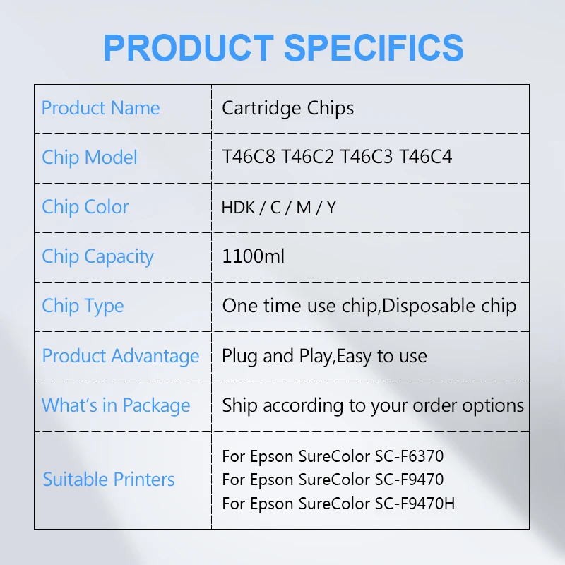 T46C8-T46C2-T46C3-T46C4-Ink-Cartridge 