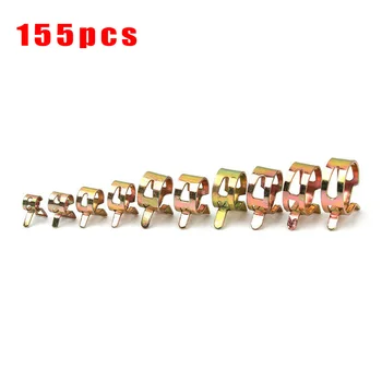 

Assorted Spring Clamps Clip Fuel Water Line Hose Pipe Fastener Accessories