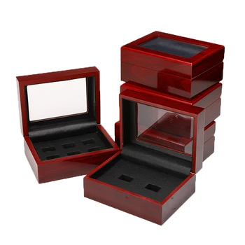 

2/3/4/5/6 Holes Wooden Jewelry Package Display Vintage Jewelry Box Case Jewelry Organizer Ring Box Holder шкатулка для украшений
