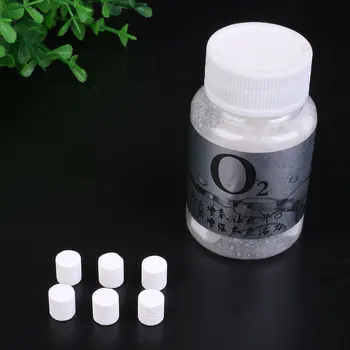 

Releasing Oxygen 70pcs/Bottle Bait Fishing Additive Additive Tablets Power Fishing Tool Fish Fish White Outdoor Sports