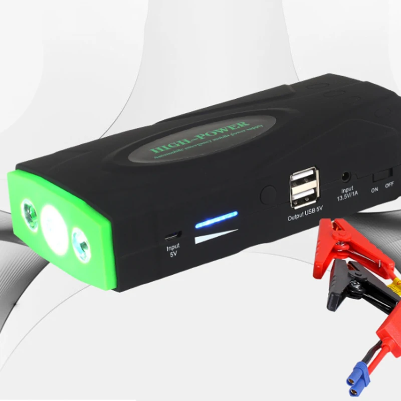 

68800Mah High Power Car Jump Starter 12V Portable Starting Device Power Bank Car Charger For Car Battery Booster Buster 2 Usb