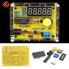 DIY Kits 1Hz-50MHz Frequency Counter with Crystal Oscillator Tester 5 digits display Digital Frequency Meters with Acrylic Case