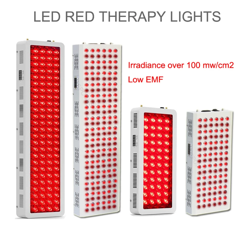 Factory Wholesale Professional Low EMF Red Light Therapy With Timer Red 660nm NIR 850nm 1000W Full Body Red Light Therapy Panel
