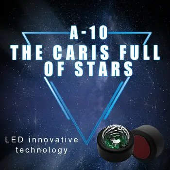 

USB Car LED Atmosphere Lamp Sound Control Interior Ambient Star Light Decoration Yellow/White/Blue/Red/Purple/Green/Ice Blue