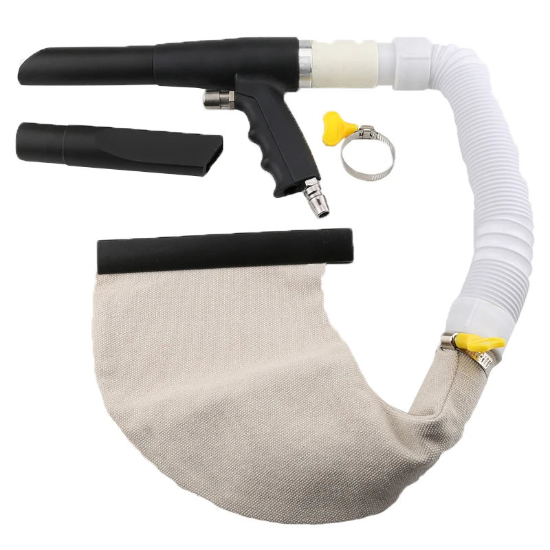 Multiple-use Air Vacuum Blow Gun Pneumatic Home Household Cleaning Kit