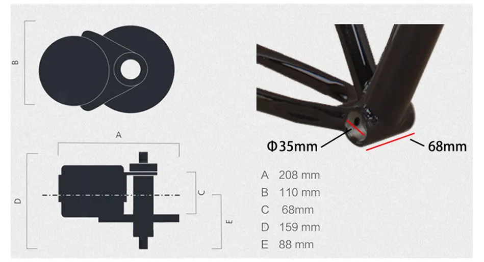 Bafang BBS02B 48V 750 Вт середине приводной двигатель комплект для переоборудования электрического велосипеда 8fun центральной смазки привода коленчатого вала P850C 48V 17AH литиевая батарея