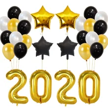 40 inch digital balloon set New Year decorations New Year party family decoration school mall decoration