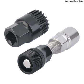 

New Practical Bicycle Bike Crank Extractor Bottom Bracket Remover Repair Tool Set new brand