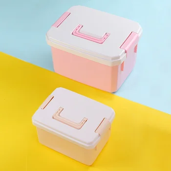 

Cosmetics Boxes Makeup Storage Box For Nail Polish Makeup Brush Box Car Multi Compartment Containers Crystal Box CAE700B 2