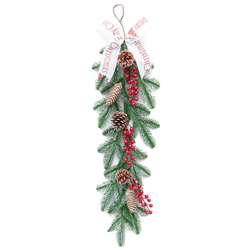 

Christmas Decorations 70cm Christmas Rattan Decoration Hotel Window Decoration Door Decoration Pendant